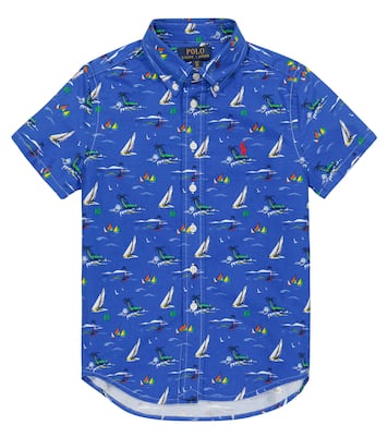 Bedrucktes Hemd aus Baumwolle | Polo Ralph Lauren Kids