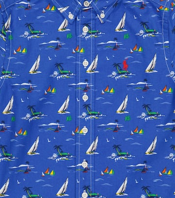 Bedrucktes Hemd aus Baumwolle | Polo Ralph Lauren Kids