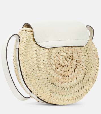Borsa a tracolla Marcie Small in rafia | Chloé