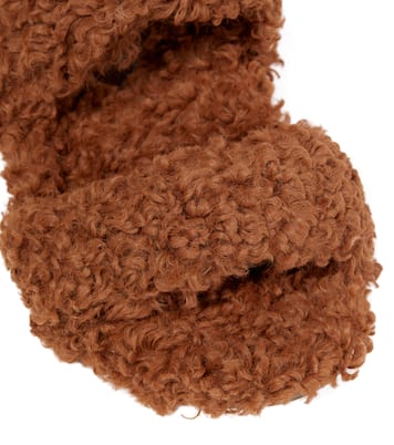 Sandali Gia 10 in shearling sintetico | Gia Borghini