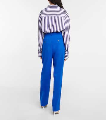 Bea high-rise straight pants | The Frankie Shop