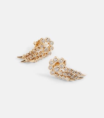 Boucles d’oreilles Sparkler Small en or 14 ct et diamants | Ondyn