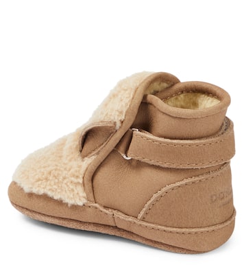 Baby - Scarpine Richy in pelliccia sintetica e pelle | Donsje