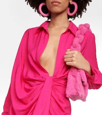 La Robe Bahia tie-detail minidress | Jacquemus