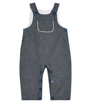 Baby - Salopette in lino e cotone | La Coqueta