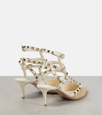 Escarpins Rockstud en tweed et cuir | Valentino Garavani