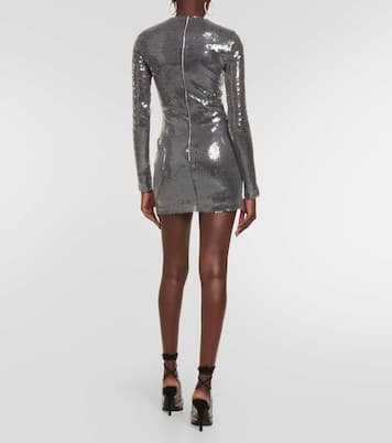 Minikleid mit Pailletten | David Koma