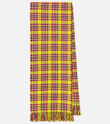 Bufanda de lana virgen a cuadros  | Etro