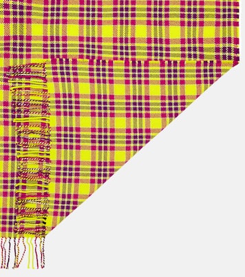 Bufanda de lana virgen a cuadros  | Etro
