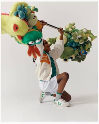 V-12 leather sneakers | Veja Kids