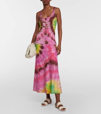 Graham tie-dye cashmere tank top | Gabriela Hearst
