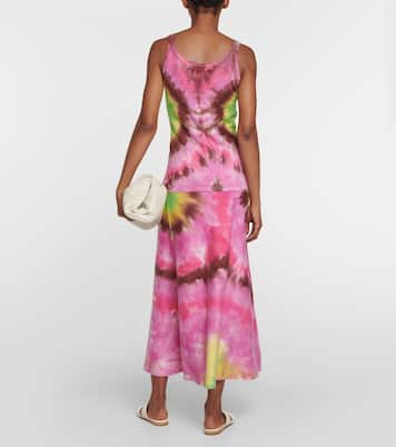 Graham tie-dye cashmere tank top | Gabriela Hearst