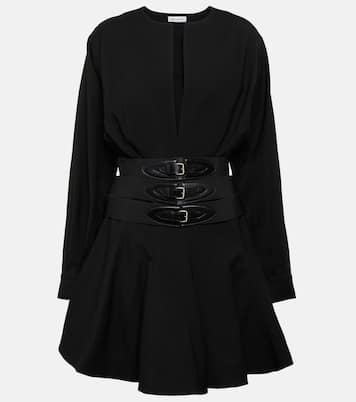 Miniabito in lana con cintura | Alaïa
