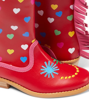 Botas de lluvia de goma con flecos | Stella McCartney Kids