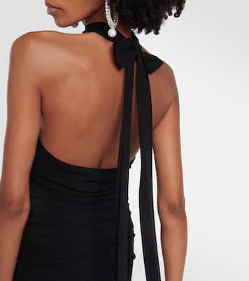 Cutout halterneck jersey top | Magda Butrym