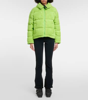 Jumbo corduroy down jacket | Perfect Moment