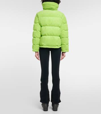 Jumbo corduroy down jacket | Perfect Moment