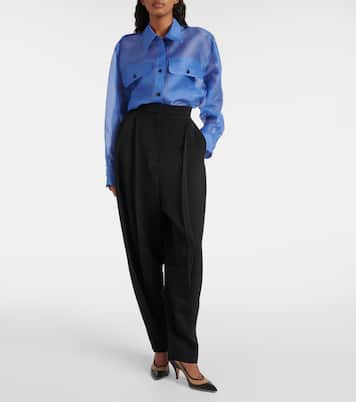 Pumps River in pelle e mesh | Khaite