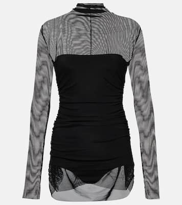Mesh minidress | Norma Kamali
