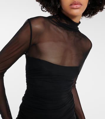 Mesh minidress | Norma Kamali