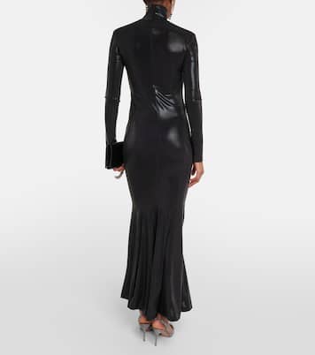 Maxikleid aus Lamé | Norma Kamali