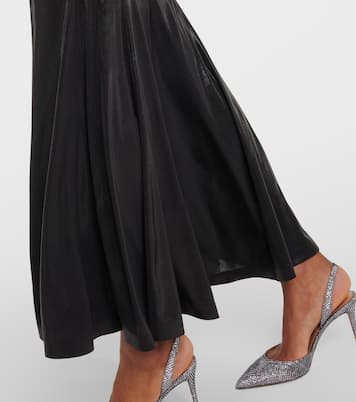 Maxikleid aus Lamé | Norma Kamali