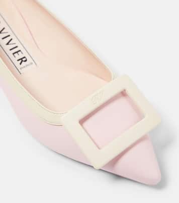 Ballerinas Gommettine Ball aus Leder | Roger Vivier