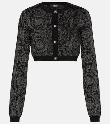 Cropped-Cardigan Barocco | Versace