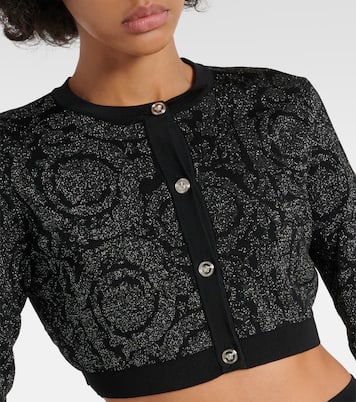 Cropped-Cardigan Barocco | Versace