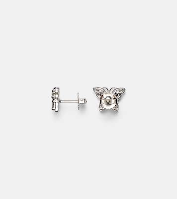 Boucles d'oreilles Fireworks Butterfly en or blanc 18 ct et diamants | Suzanne Kalan