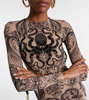 Vestido midi de tul estampado | Etro
