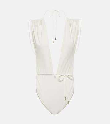 Costume intero con scollo all’americana | Saint Laurent