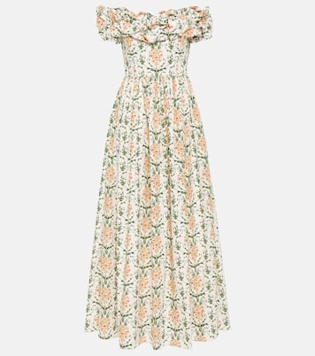 Maxikleid Espliego aus Baumwolle | Agua by Agua Bendita