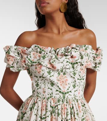 Maxikleid Espliego aus Baumwolle | Agua by Agua Bendita