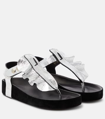 Sandali infradito Isela in pelle | Isabel Marant