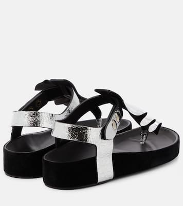 Sandali infradito Isela in pelle | Isabel Marant