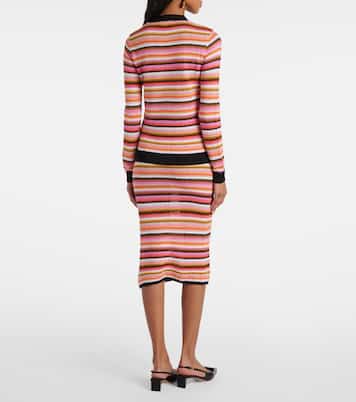 Striped cotton-blend cardigan | Missoni