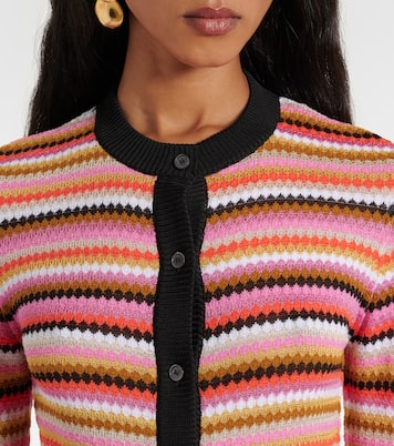 Striped cotton-blend cardigan | Missoni