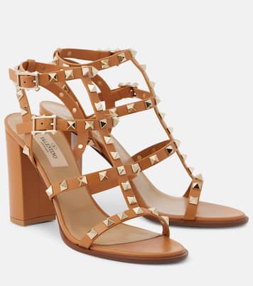 Rockstud 90 leather sandals | Valentino Garavani