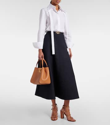 Rockstud 90 leather sandals | Valentino Garavani