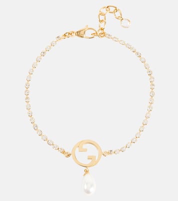 Bracelet Gucci Blondie à cristaux | Gucci