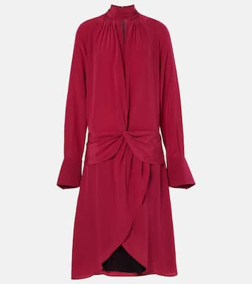 Abito midi in crêpe di seta | Nina Ricci