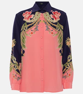 Chemise imprimée en soie | Etro