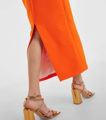 Abito midi Keeley in crêpe | Emilia Wickstead