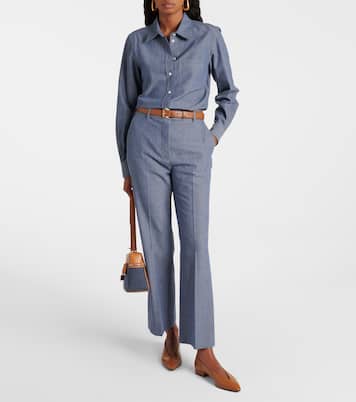 Hemd Roslyn aus Chambray | Loro Piana