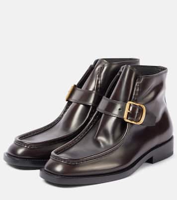 Ankle Boots aus Leder | Dries Van Noten