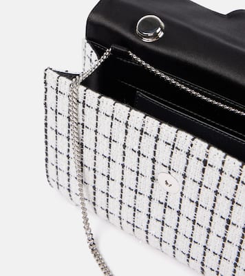 Sac Envelope Flower Jewel en tweed | Roger Vivier
