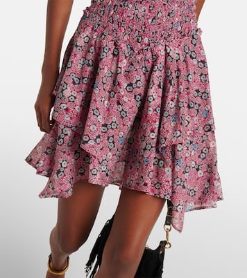Bedrucktes Minikleid Anka aus Baumwolle | Marant Etoile
