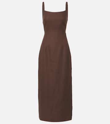 Robe midi en lin | SIR