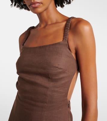 Robe midi en lin | SIR